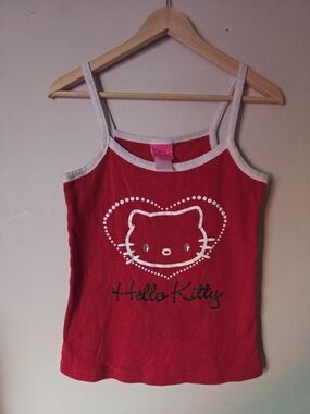 Hello Kitty Red Tank Top